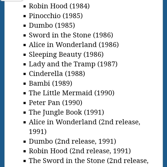 VINTAGE BLACK DIAMOND DISNEY CLASSIC VHS 📼 MOVIES...11 TOTAL. GOOD CONDITION. - Picture 17 of 17